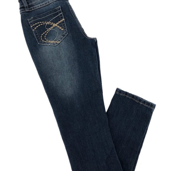 Earl Jeans Blue Skinny Low Rise | Regular Size 1 - Picture 1 of 6